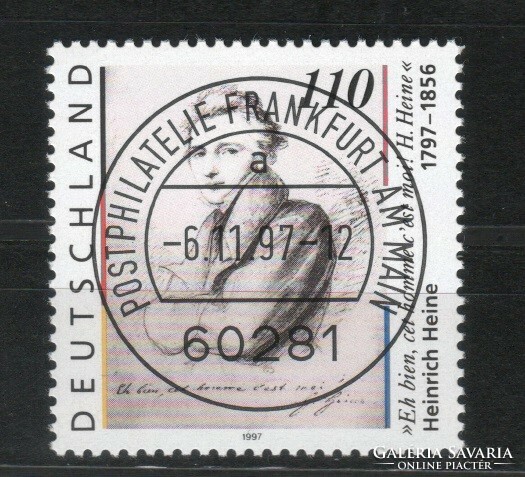 Bundes 3059 mi 1962 1.00 euros