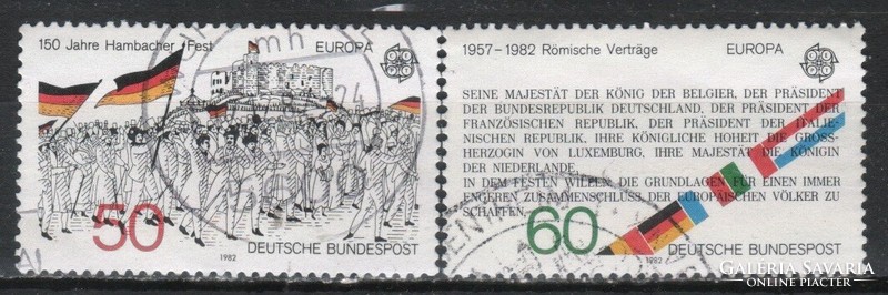 Bundes 2938 Mi 1130-1131        0,60 Euró