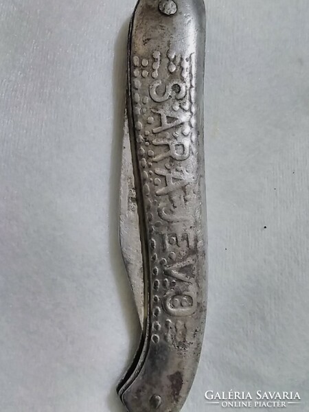 Antique knife with Sarajevo mark and monogram from World War I