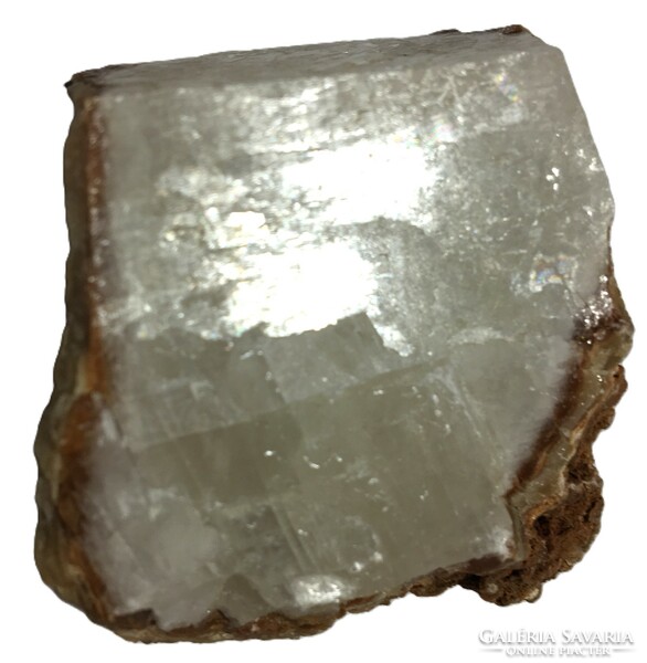 Beautiful large rock crystal single crystal mineral quartz crystal diamond luster geode