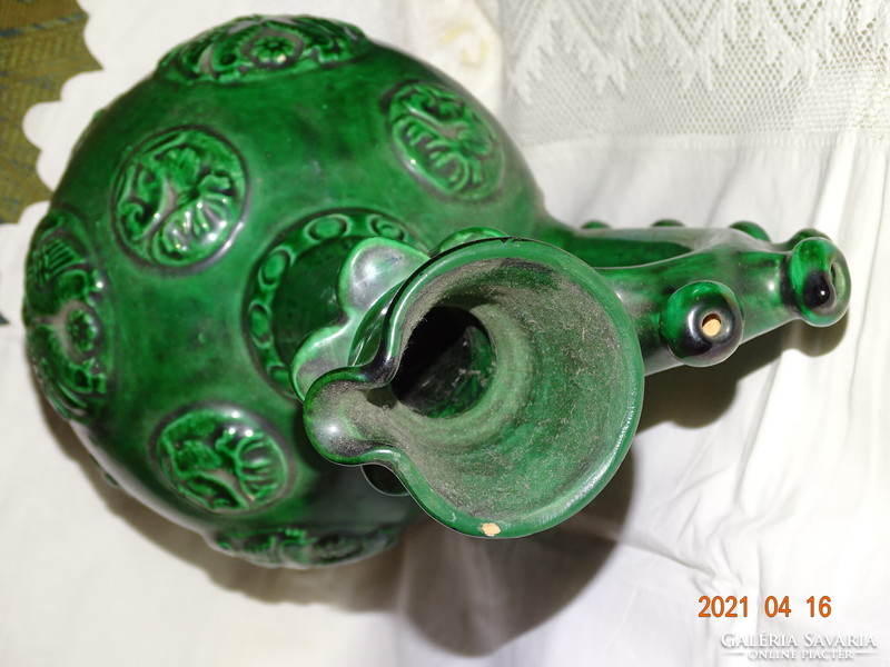 Józsa János Korond (Transylvania ) ceramic decorative jug pouring jug 33 cm !!!