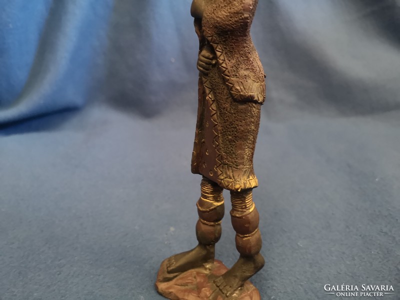 African figure in traditional dress