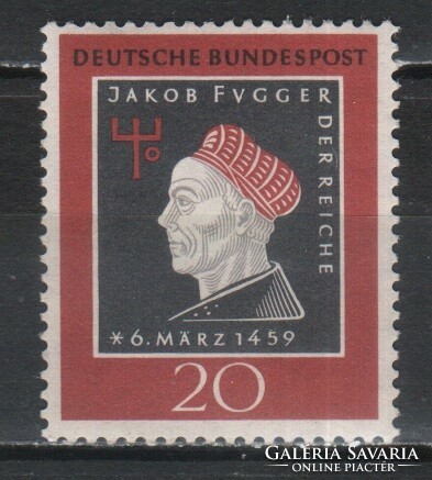 Postatiszta Bundes 1074 Mi 307    0,50 Euró