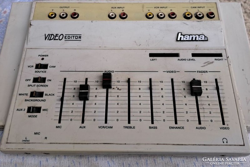 Retro Hama Easy Cut Vintage audiokeverő és videószerkesztő alkatrésznek