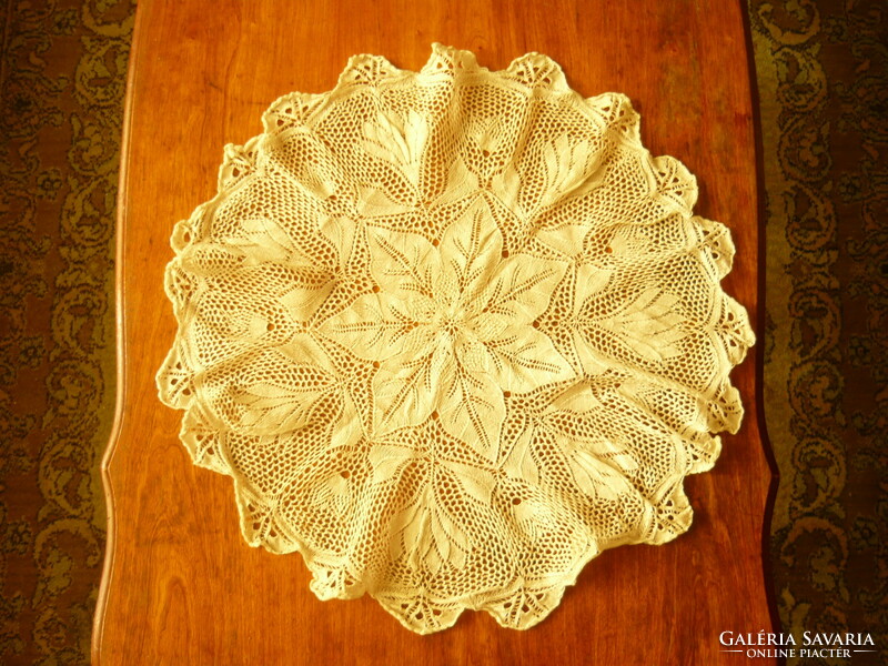 14 antique crochet tablecloths