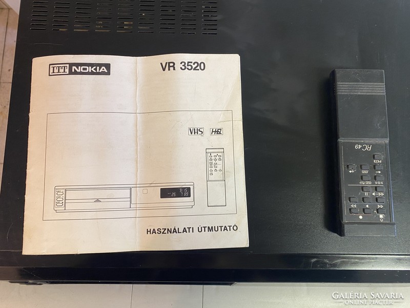 Vhs tape recorder - here nokia vr3520h