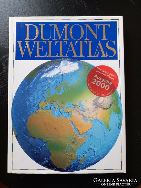 Dumont weltatlas - world map in German