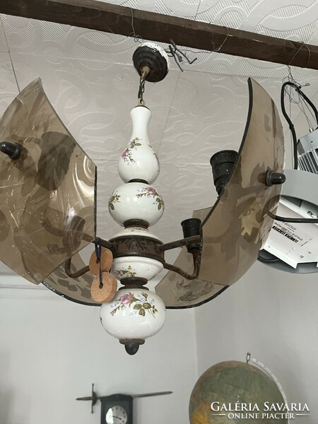 Porcelain wedding chandelier