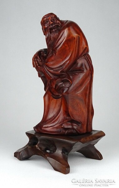 1J519 carved irish statue oriental ornament 20.5 Cm