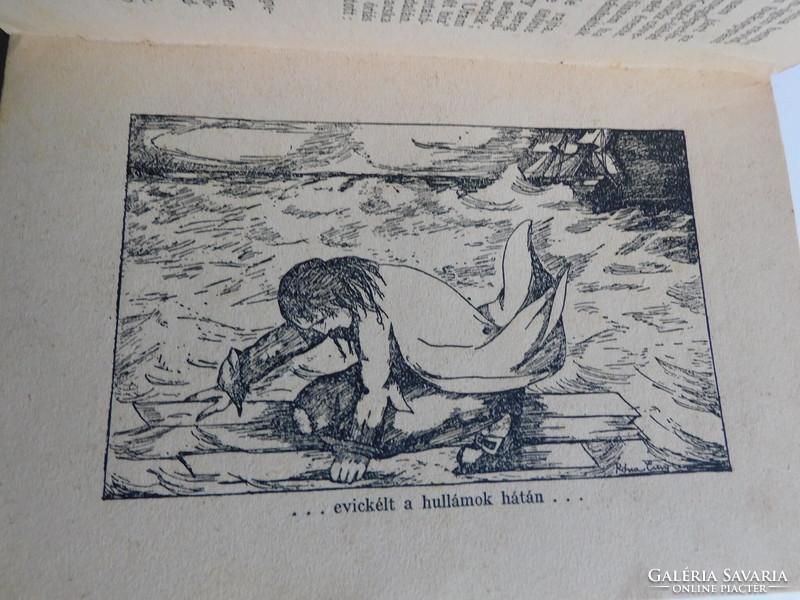 Antik könyv - Swift: Gulliver a törpák országában