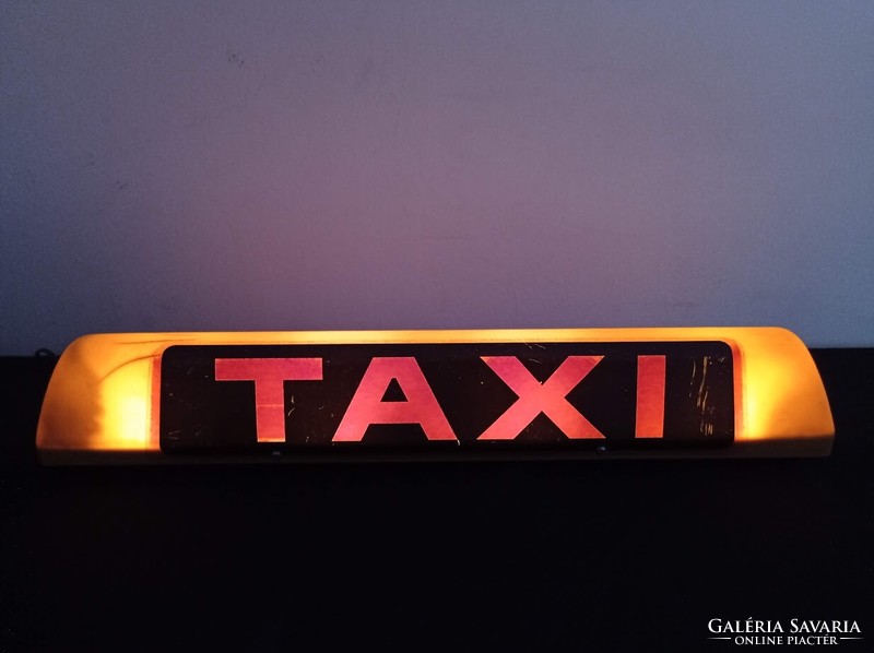 Retro taxi table unique design lamp