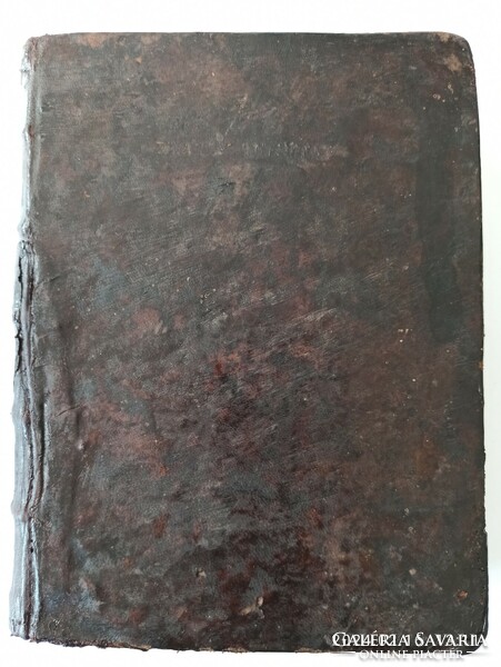 Cypriani, D. Caecilii, epistolae 1755, Korabeli bőrkötésben