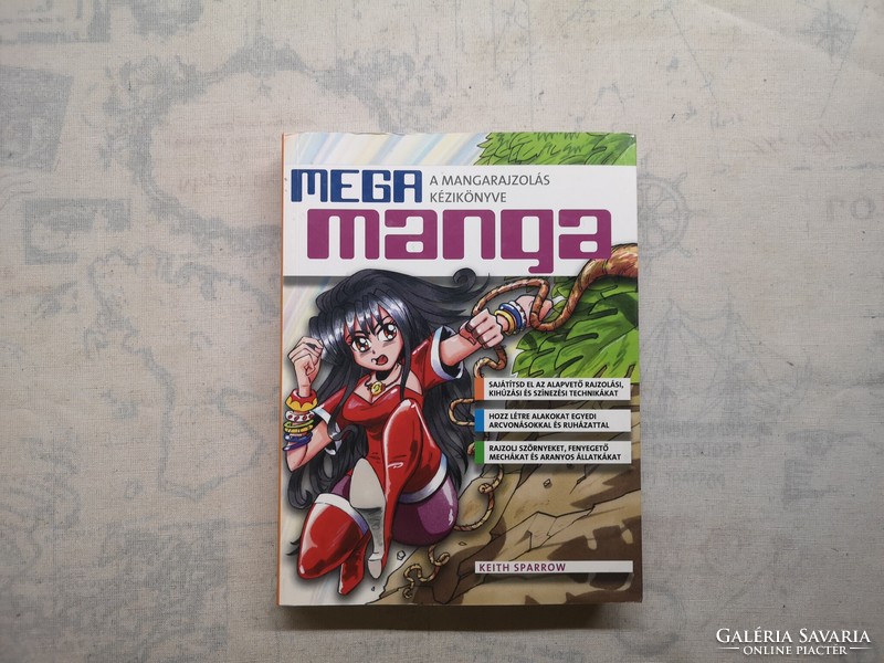 Keith Sparrow - Mega Manga - A mangarajzolás kézikönyve