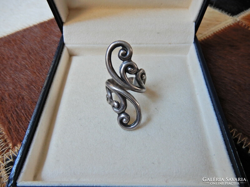 Régi mexikói ezüst gyűrű﻿