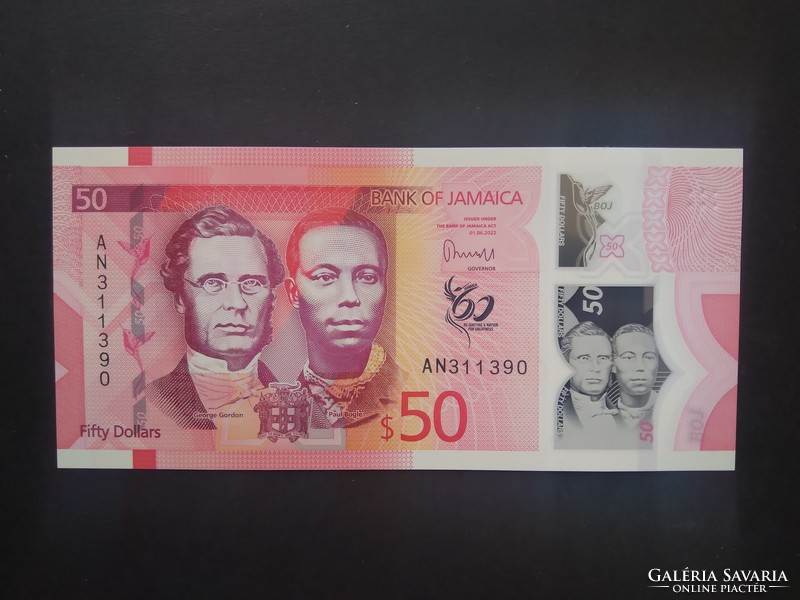 Jamaica 50 dollars 2022 oz