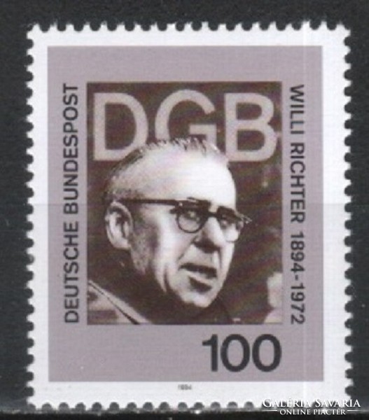Postatiszta Bundes 1140 Mi 1753     1,50 Euró