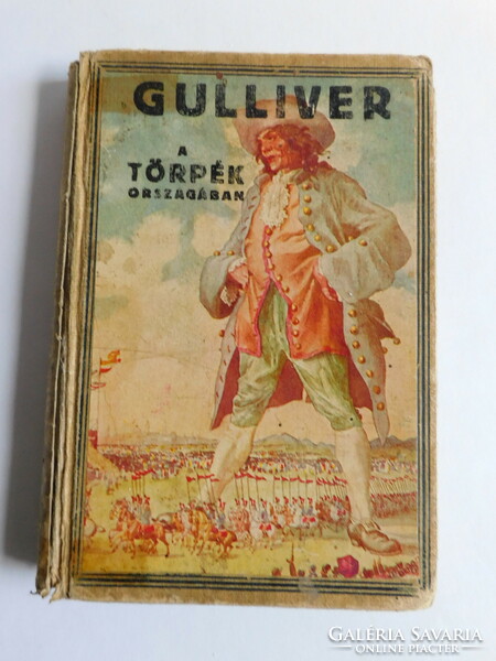 Antik könyv - Swift: Gulliver a törpák országában