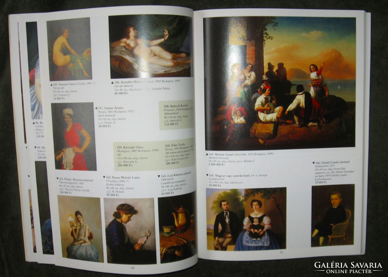 Nagyházi Gallery 23. Painting and Artwork Auction Catalog 1998-06-2-3,
