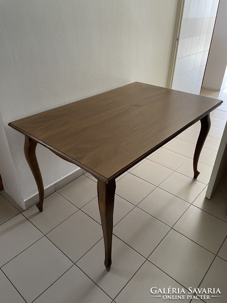 Wooden dining table