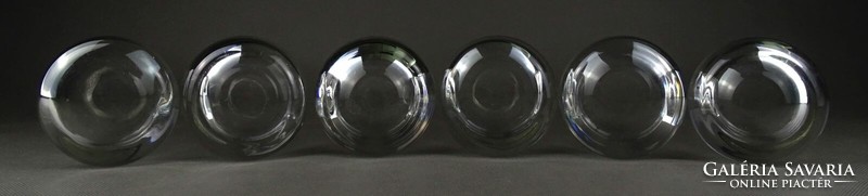 1Q862 set of 6 thick-bottomed soda glasses