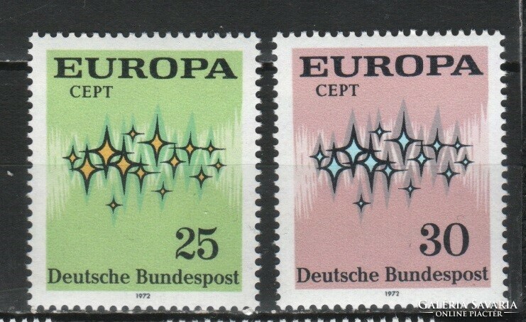Postatiszta Bundes 1355 Mi 716-717     1,50 Euró