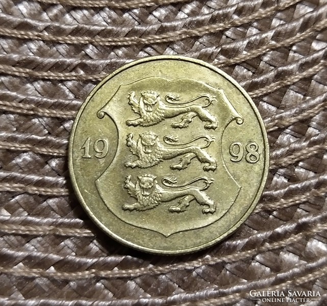 Estonia 1 crown 1998