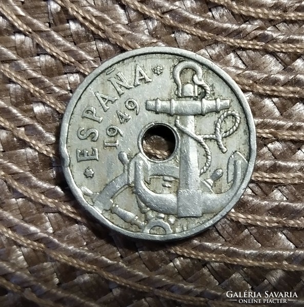 Spain 50 cm 1949