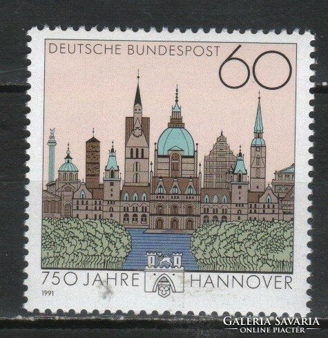 Postatiszta Bundes 1316 Mi 1491    1,40 Euró