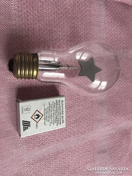 Retro glimm pendant light bulb