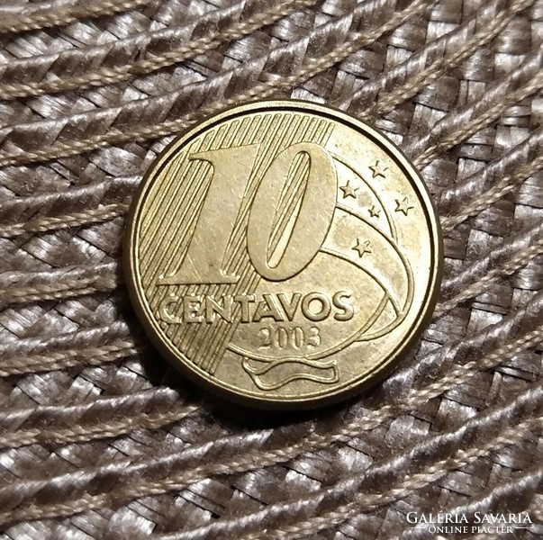Brazília 10 centavos 2003