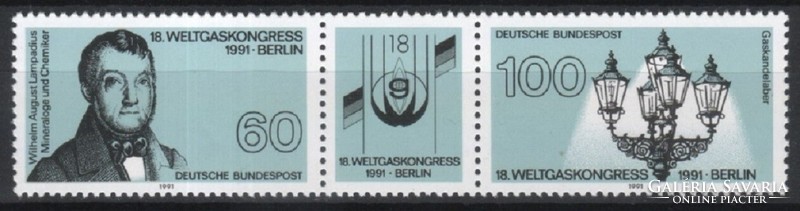 Postatiszta Bundes 1255 Mi 1537-1538       3,20 Euró