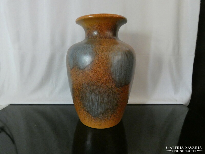 XL scheurich ceramic floor vase, scheurich 204-42 floor vase 1960 west germany mid century floor vase