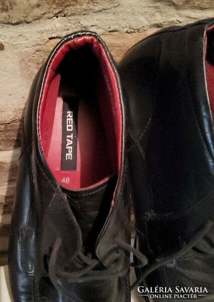Red tape men's leather shoes size 46