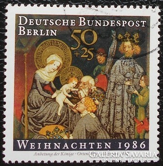 Bb769p / Germany - Berlin 1986 Christmas stamp sealed