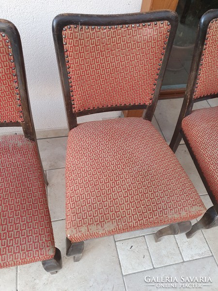 4 old chairs for sale together, 12,000 ft in total