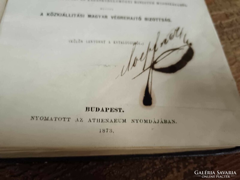 Károly Keleti: introduction to the Hungarian catalog of the 1873 public exhibition in Vienna/outside