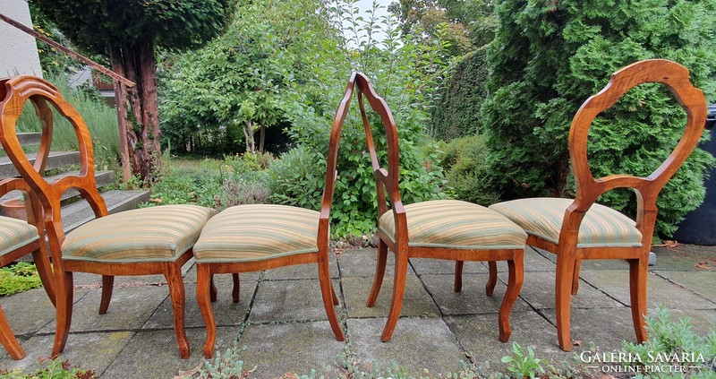Antique Biedermeier chairs 5 pieces