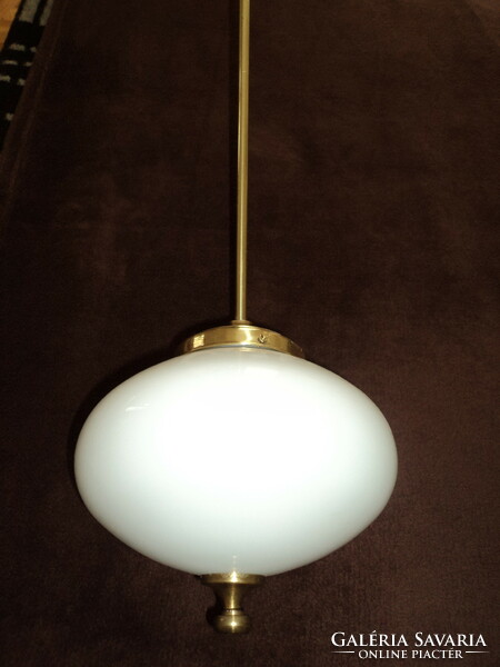 Almost new, copper pendant lamp treated against oxidation, that's all!