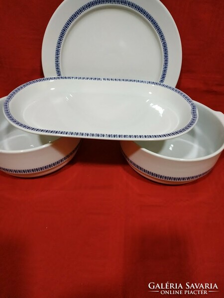 Lowland porcelains with travel catering pattern - sold out