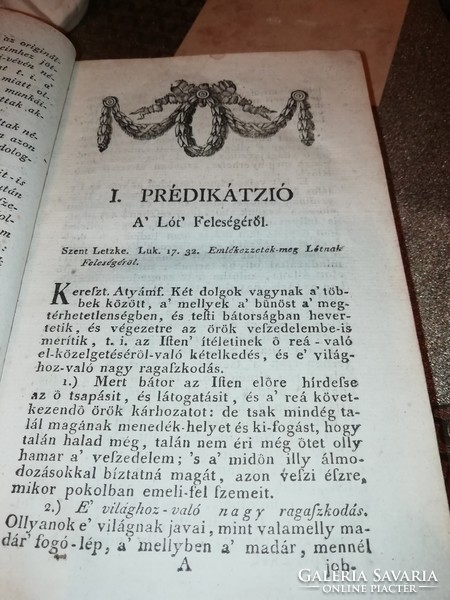 Ötven két közönséges Prédikátziók Első darab 1797képeken látható állapotban van
