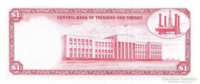 1 dollár 1964 Trinidad és Tobago 1. signo Ritka UNC