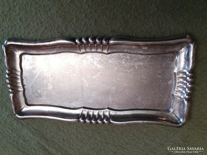 800-as ezüst szecessziós tálca, 1925 körüil