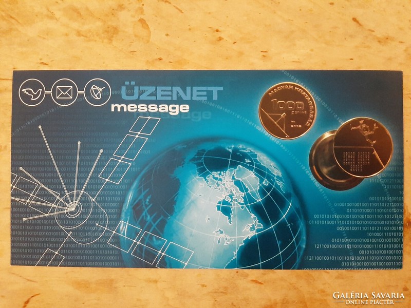 Very rare message coin brochure 2002