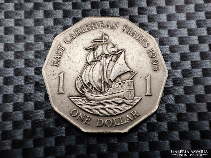 Kelet Karibi Államok 1 dollár, 1995
