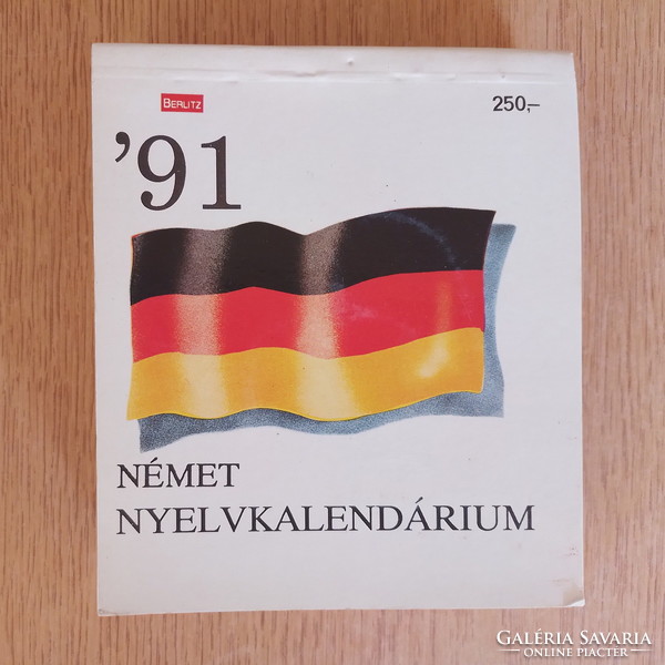 Német nyelvkalendárium '91 (Napról napra tanuljon játszva németül)