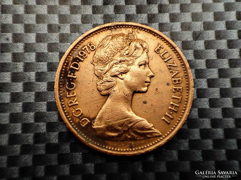 Egyesült Királyság 2 Új penny, 1978