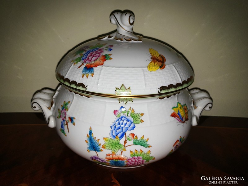 Herend vbo victoria soup bowl