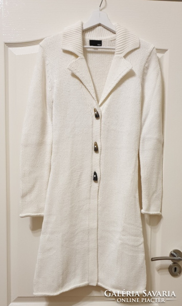 H&m long knitted jacket/cardigan size 8-10