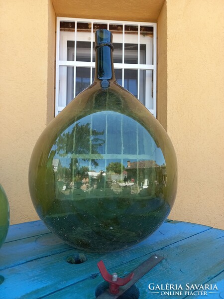 Antique glass balloon