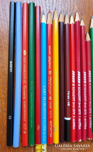 Grafit piros fehér ceruza írószer csomag Koh-i-Noor Faber Castell Jolly Lira Hardtmuth